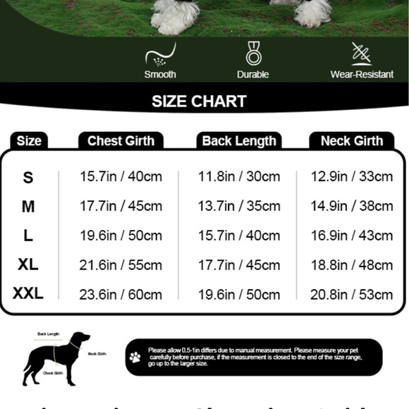 NWT PINA Waterproof Dog Jacket, Lightweight w/ Leash Hole w/ Reflective Strap L - Picture 6 of 6